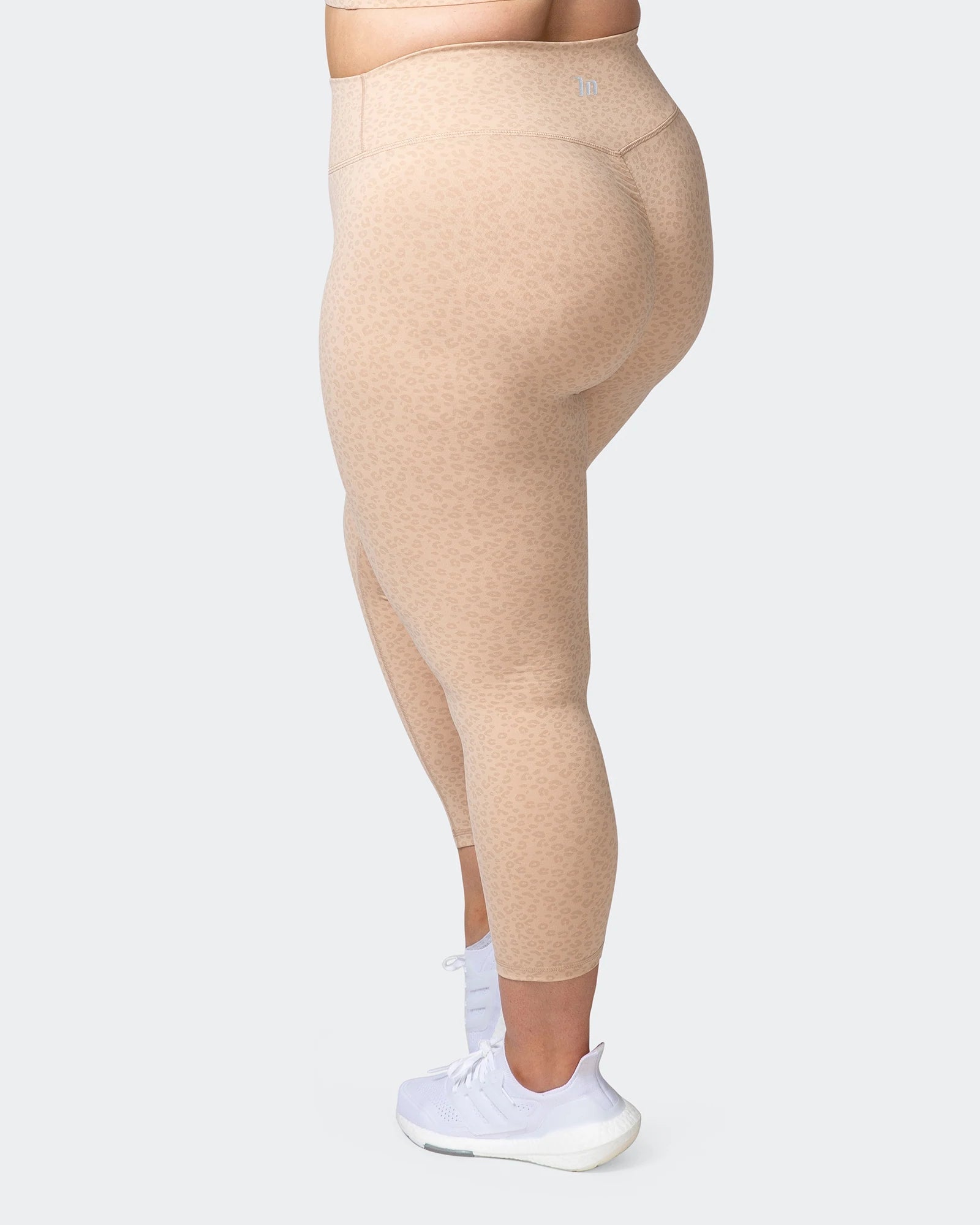 musclenation Leggings SIGNATURE SCRUNCH 7/8 LEGGINGS Brown Sugar Mini Cheetah Print