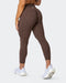 musclenation Leggings SIGNATURE SCRUNCH 7/8 LEGGINGS Chocolate Mini Cheetah Print