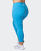 musclenation Leggings Signature Scrunch 7/8 Leggings - Ibiza Blue
