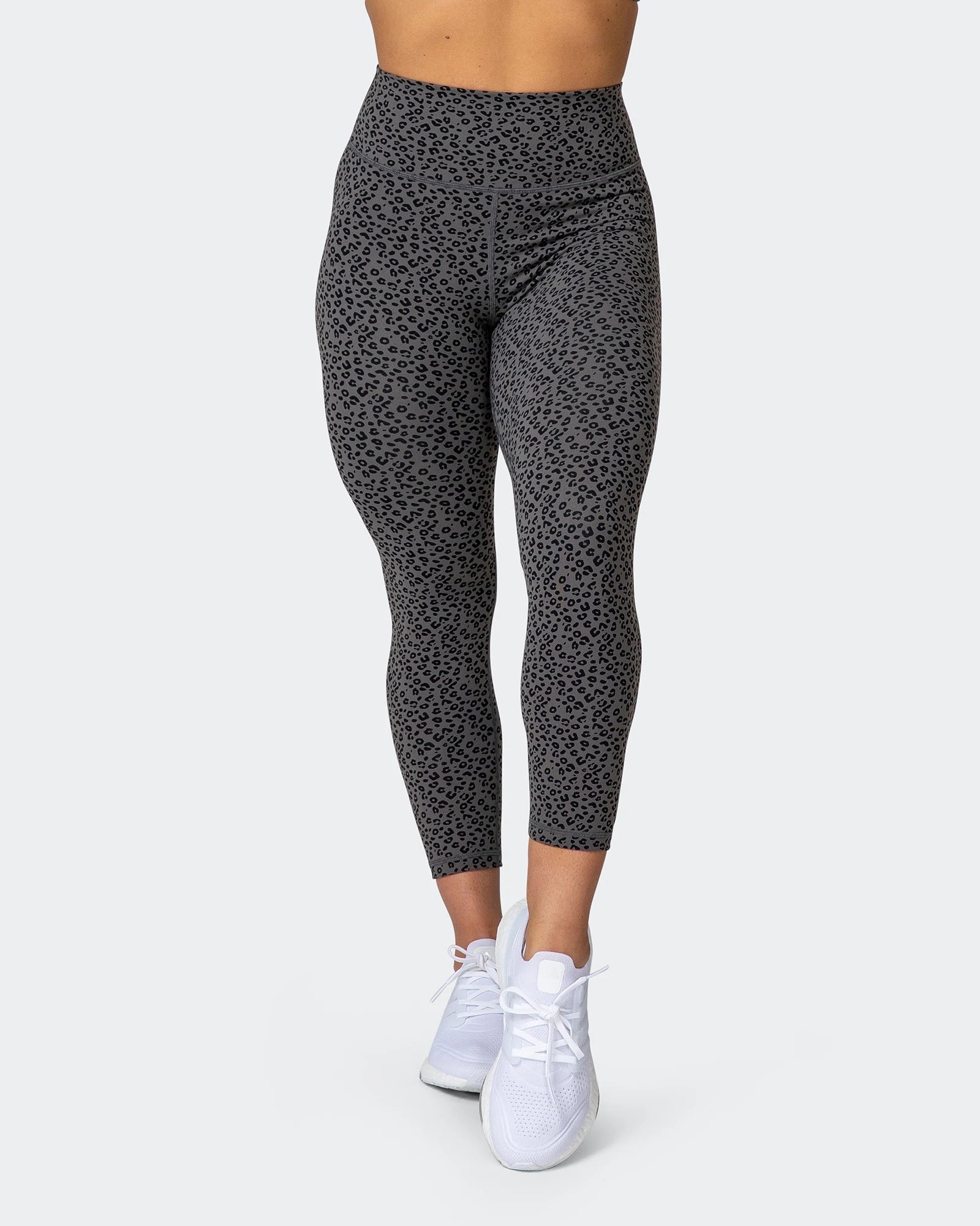 musclenation Leggings SIGNATURE SCRUNCH 7/8 LEGGINGS Monochrome Mini Cheetah Print