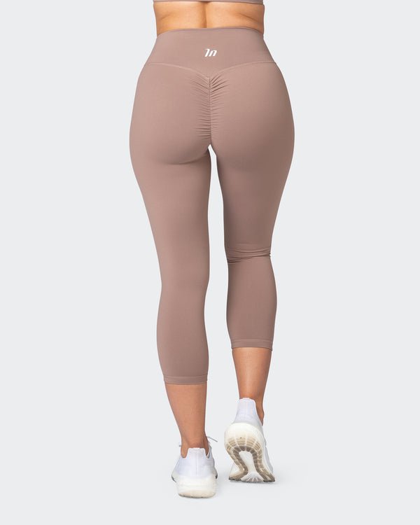 musclenation Leggings Signature Scrunch 7/8 Leggings - Praline