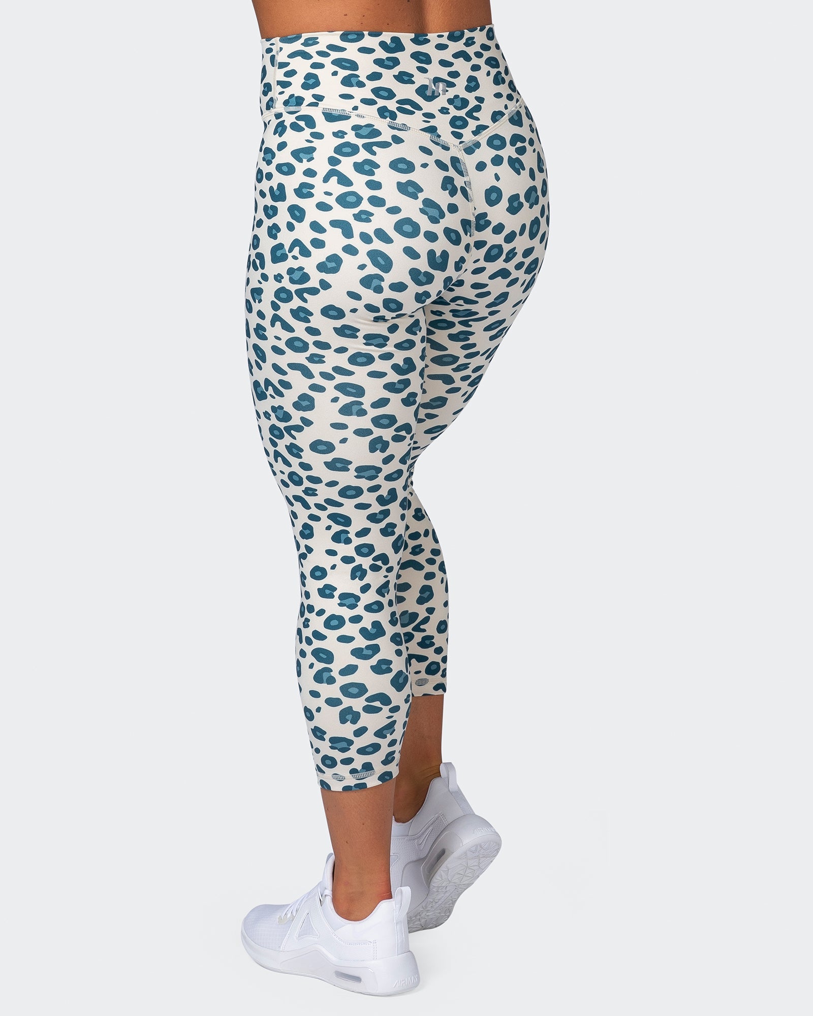 musclenation Leggings Zero Rise Everyday 7/8 Leggings - Marine Cheetah Print