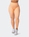 musclenation Leggings Zero Rise Everyday Ankle Length Leggings - Apricot Marl