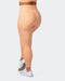 musclenation Leggings Zero Rise Everyday Ankle Length Leggings - Apricot Marl
