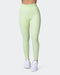 musclenation Leggings ZERO RISE RIB ANKLE LENGTH LEGGINGS Minty