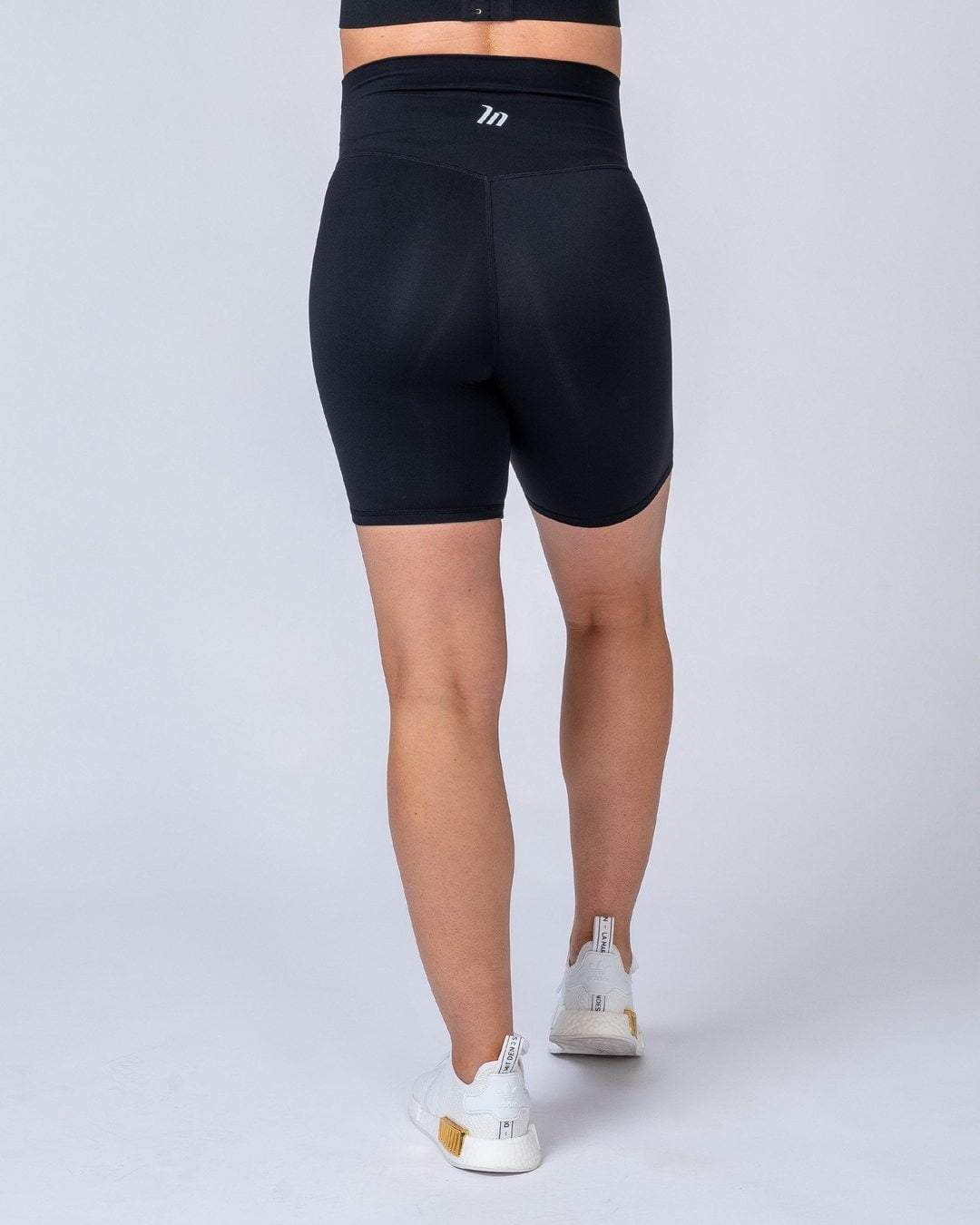 musclenation Maternity Bike Shorts - Black