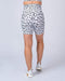 musclenation Maternity Bike Shorts - Snow Leopard