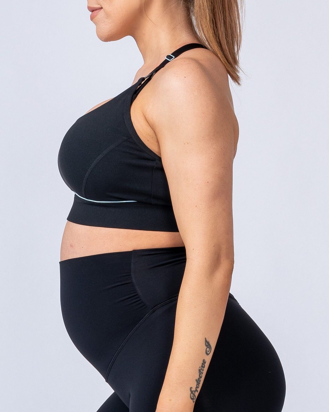 musclenation Maternity Bra - Black