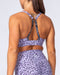 musclenation Max Rep Bra - Purple Leopard