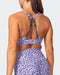 musclenation Max Rep Bra - Purple Leopard