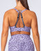 musclenation Max Rep Bra - Purple Leopard