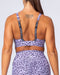 musclenation Max Rep Bra - Purple Leopard