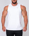 musclenation Mens Basic Tank - White