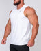 musclenation Mens Basic Tank - White