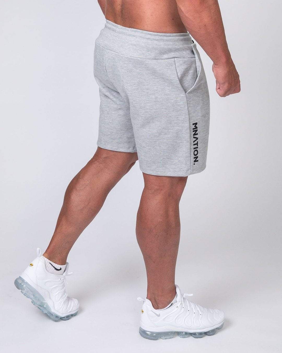 musclenation Mens Casual Shorts - Grey