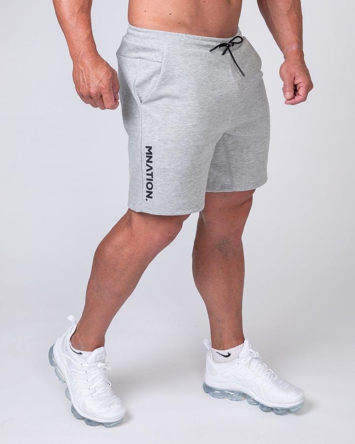 Mens Casual Shorts - Grey — Be Activewear