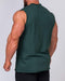 musclenation Mens Loopback Tank - Emerald Green