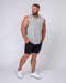 musclenation Mens Loopback Tank - Grey