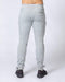 musclenation Mens Moto Tapered Joggers - Light Grey