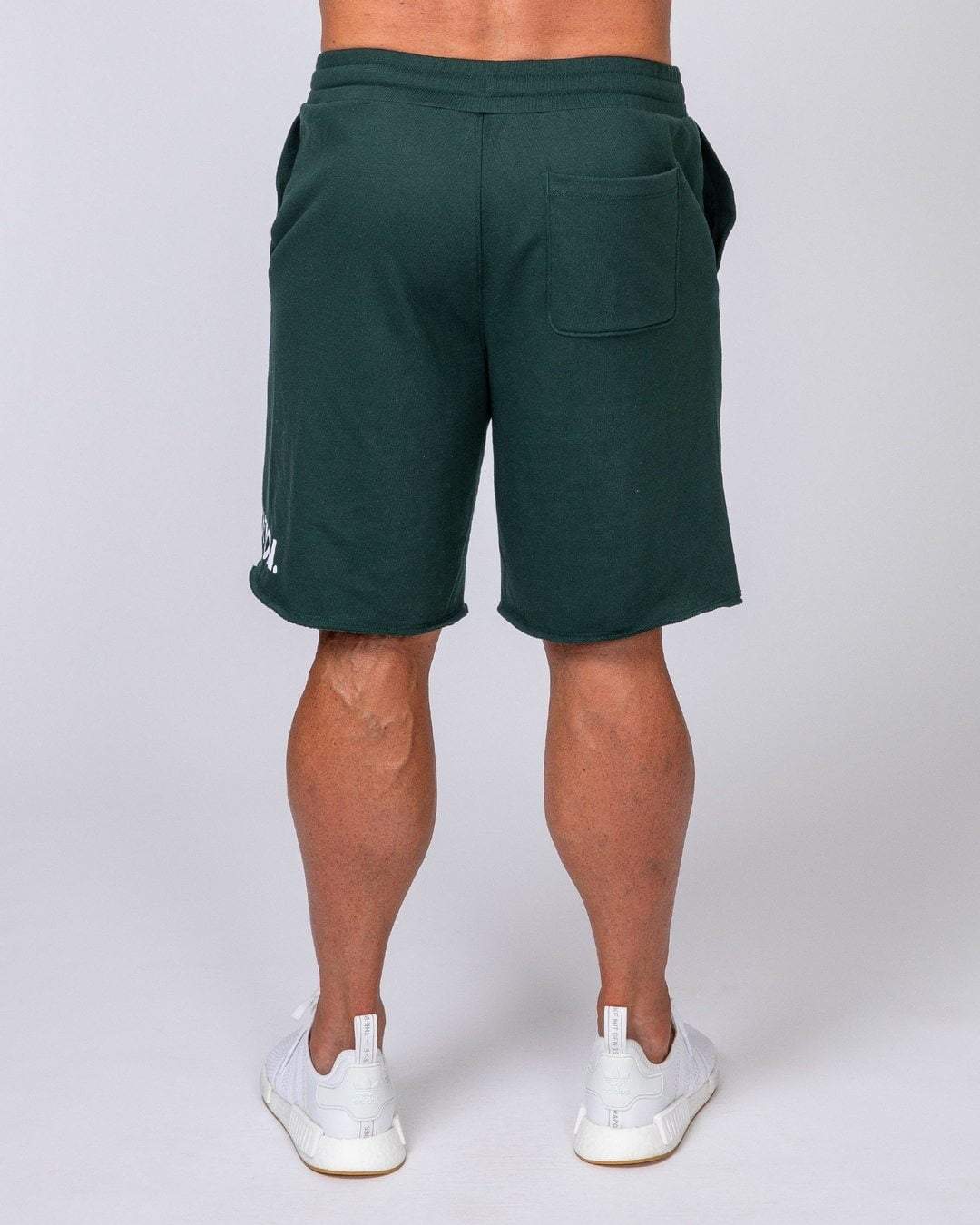 musclenation Mens Relaxed Shorts - Emerald Green