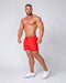 musclenation Mens Squat Shorts - Red/ Black