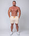 musclenation Mens Surf Shorts - Sand