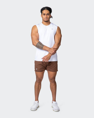musclenation MENS VENTILATION TANK White