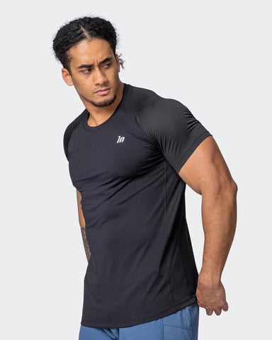 musclenation MENS VENTILATION TEE Black