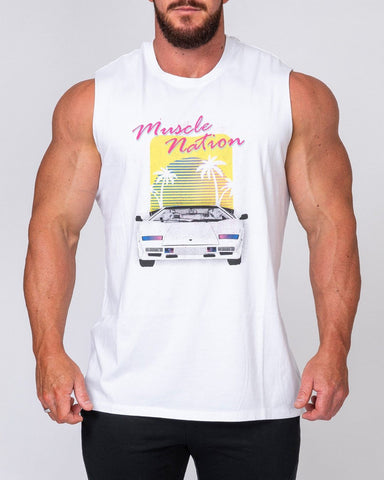 musclenation Mens Vintage Tank - Lambo
