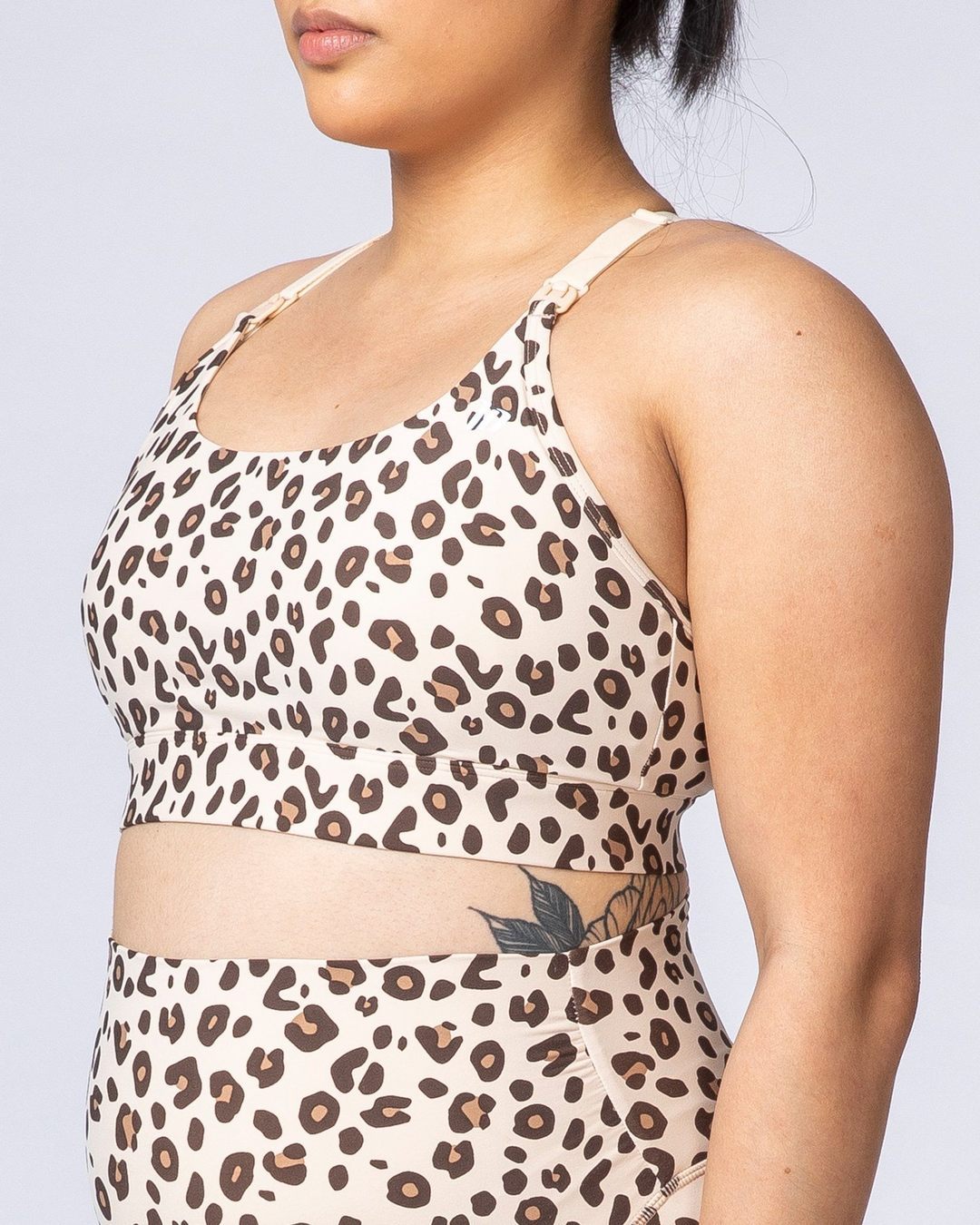 musclenation MN Classic Maternity Bra - Cheetah Print
