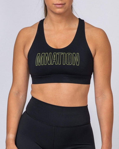 musclenation Motion Sculpt Bra - Black