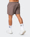 musclenation NEW HEIGHTS 4" SHORTS Dark Taupe