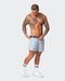 musclenation NEW HEIGHTS 4" SHORTS Quiet Grey