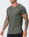 musclenation NEW HEIGHTS RUNNING TEE Dark Khaki