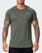 musclenation NEW HEIGHTS RUNNING TEE Dark Khaki
