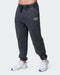 musclenation Pants MENS MN CLUB VINTAGE TRACKIES Washed Black