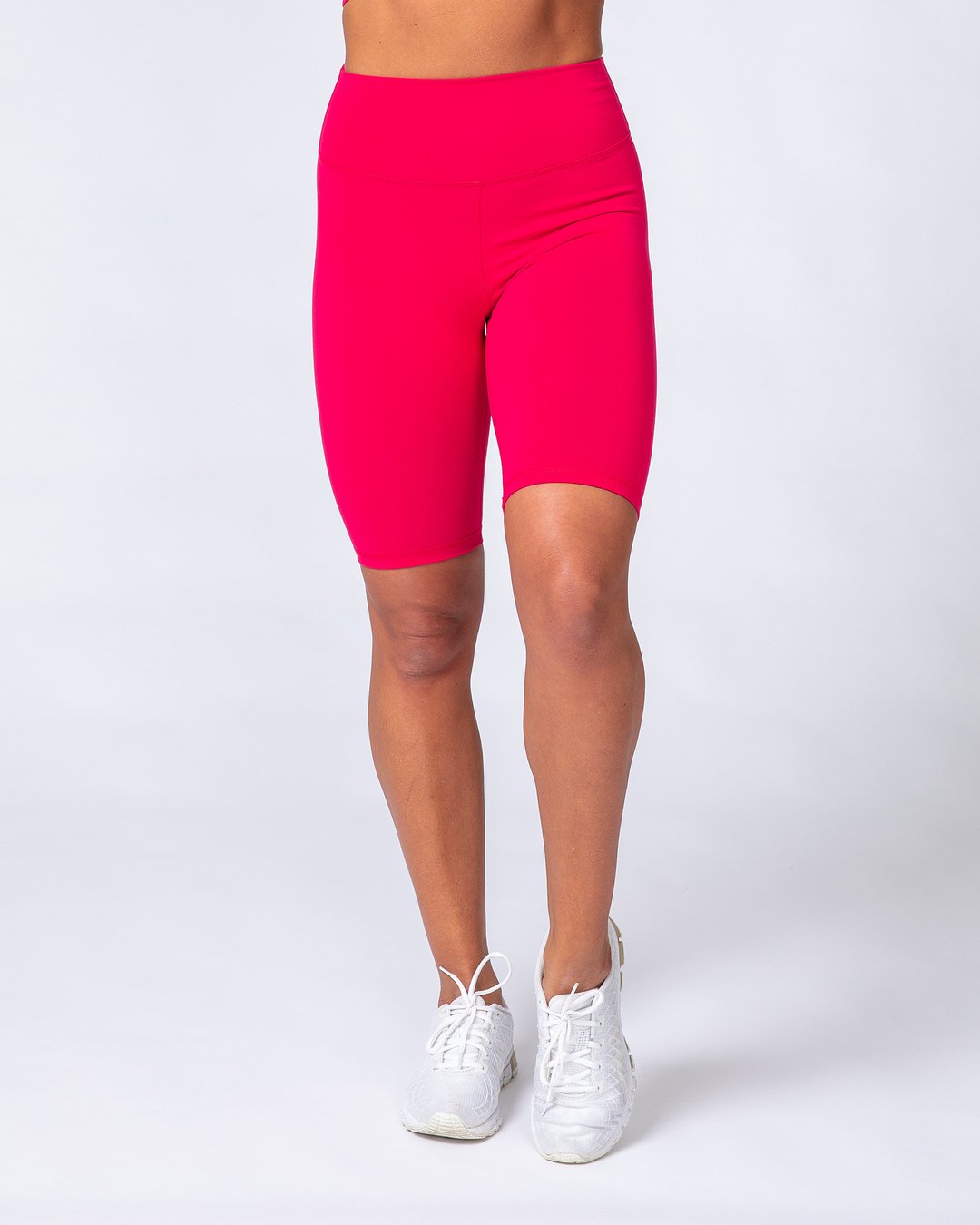 musclenation Referee Length High Waist Scrunch - Hot Pink