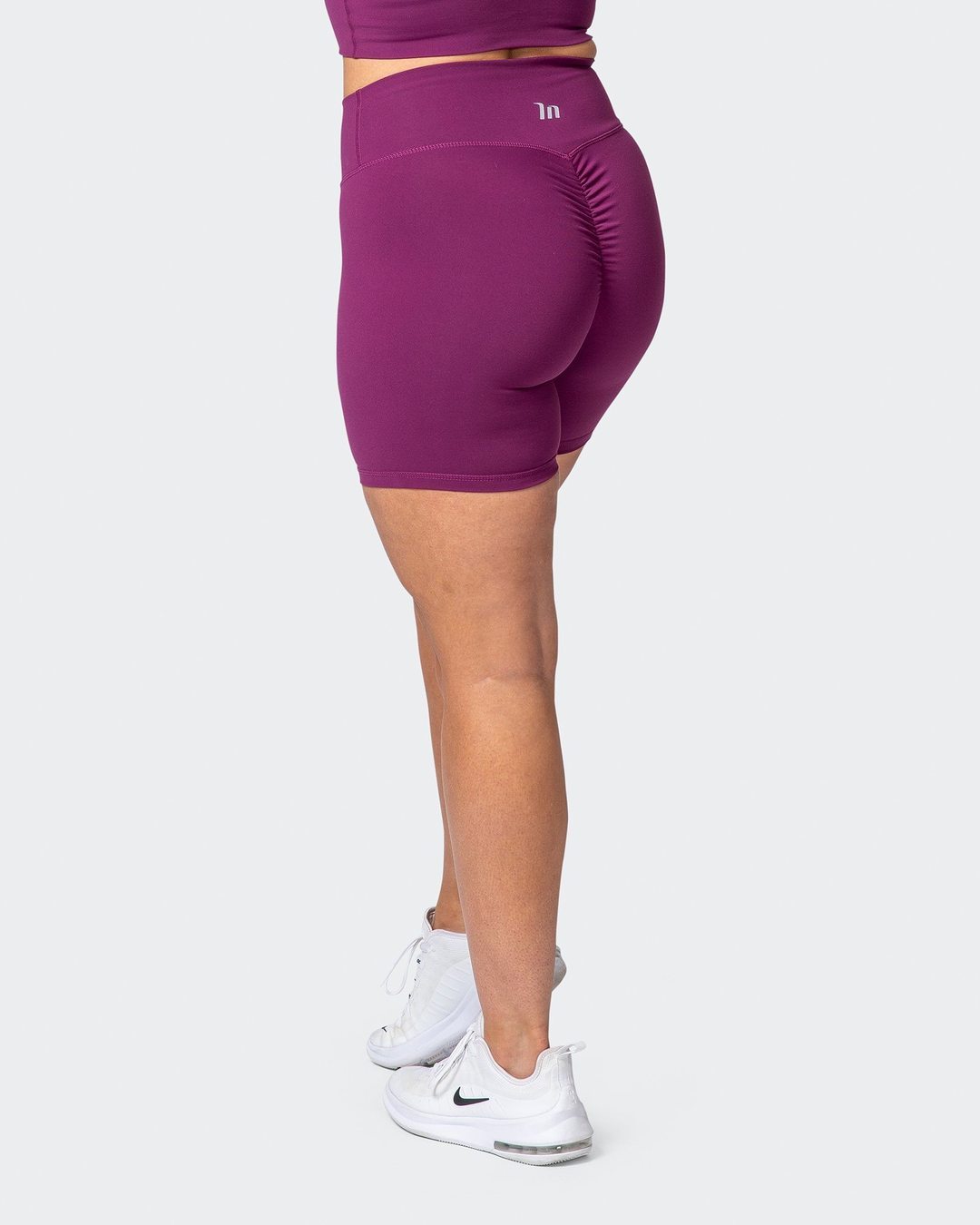 musclenation Scrunch Bike Shorts - Boysenberry