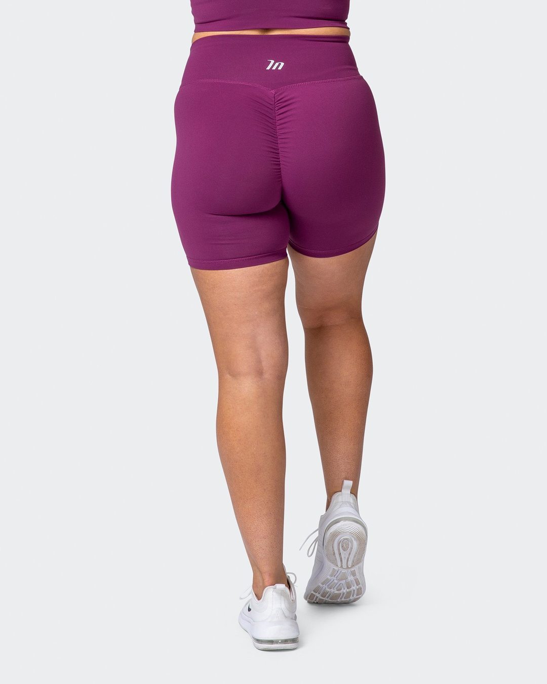 musclenation Scrunch Bike Shorts - Boysenberry