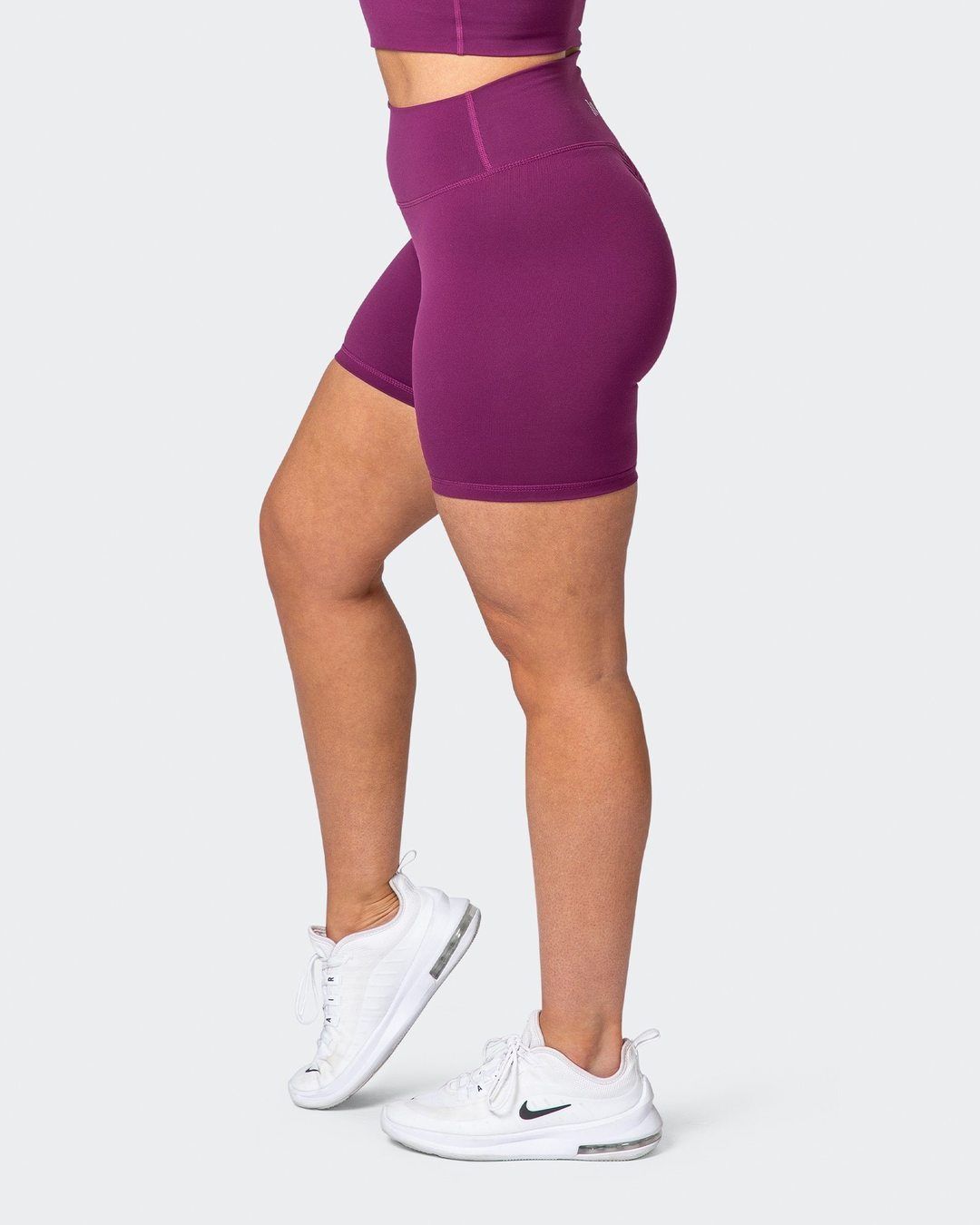 musclenation Scrunch Bike Shorts - Boysenberry