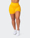 musclenation Scrunch Bike Shorts - Golden