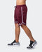 musclenation Shorts 8" Basketball Shorts - Dark Plum