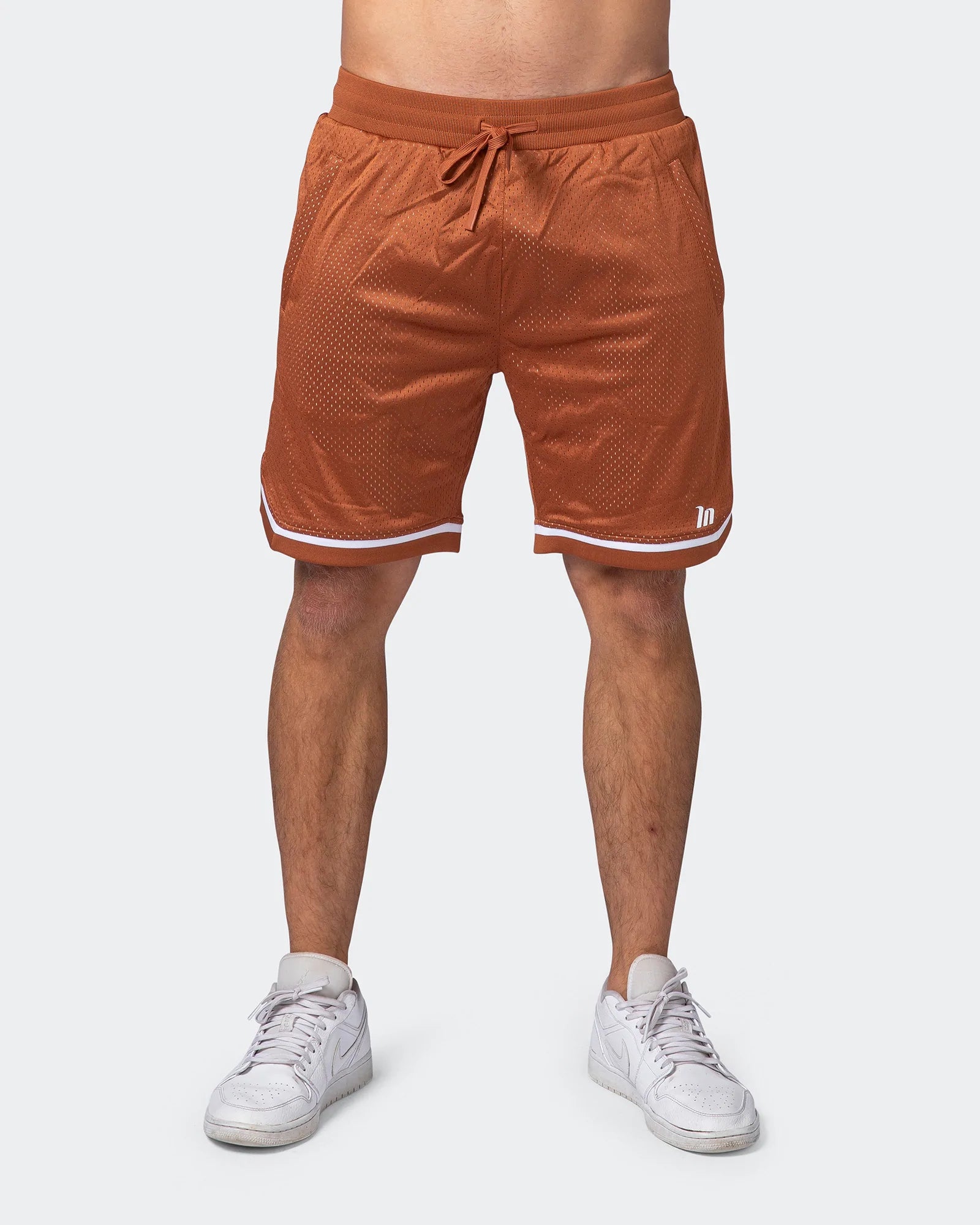 musclenation Shorts 8" Basketball Shorts - Sandstone