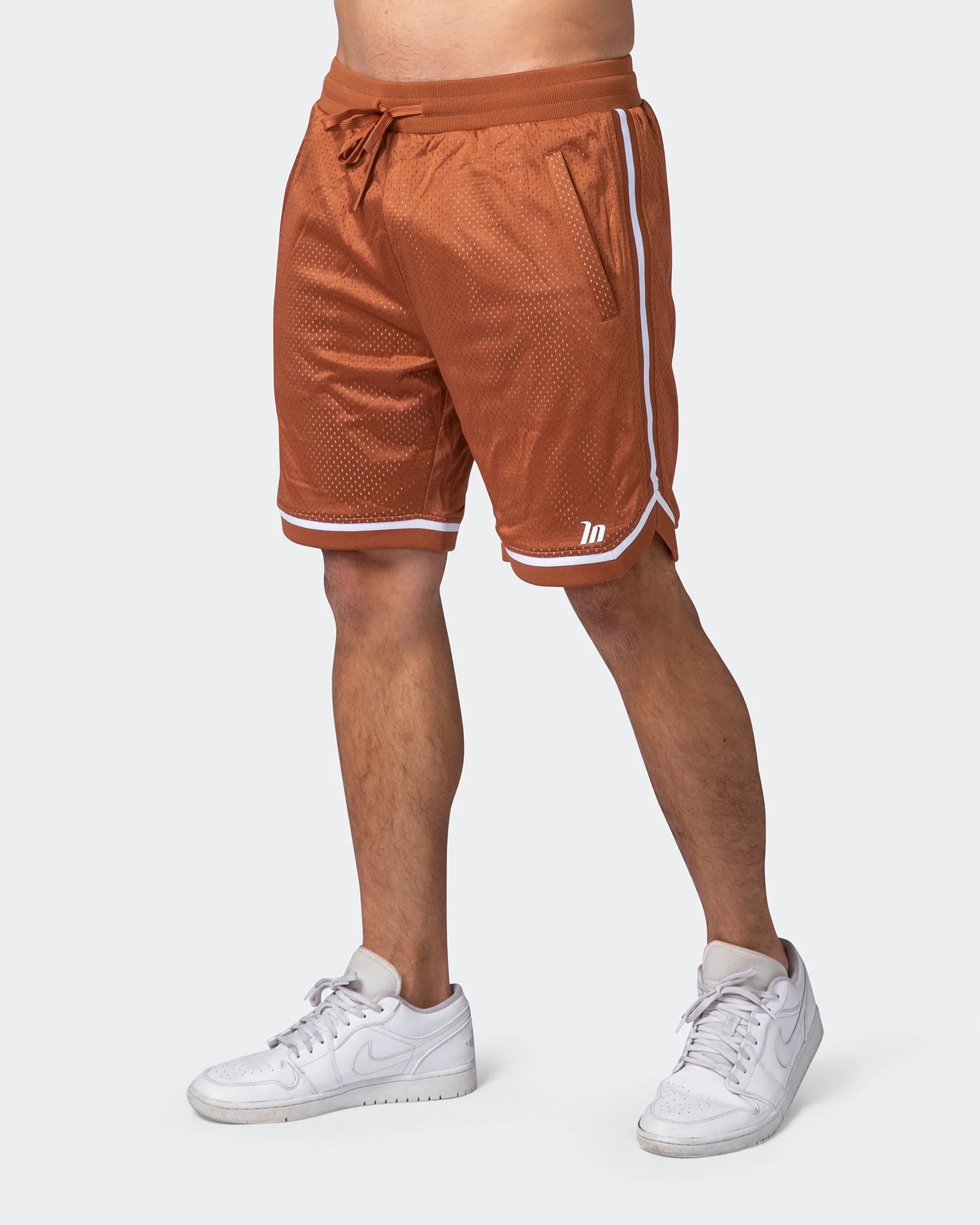 musclenation Shorts 8" Basketball Shorts - Sandstone