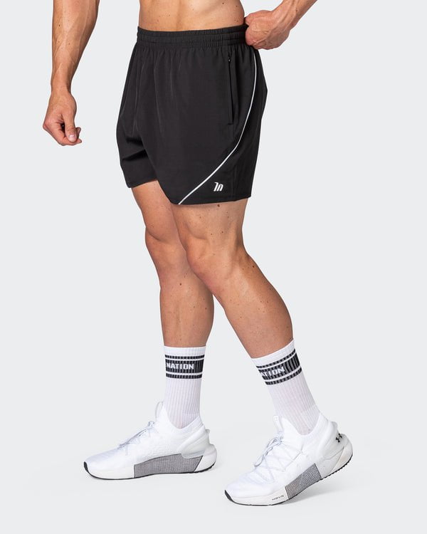 musclenation Shorts Advantage Training Shorts - Black