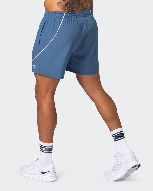 musclenation Shorts Advantage Training Shorts - Denim Blue