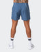 musclenation Shorts Advantage Training Shorts - Denim Blue