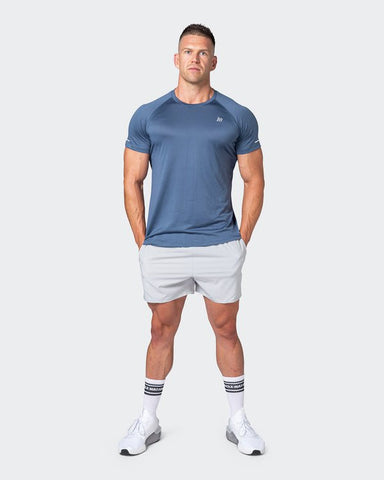 musclenation Shorts Advantage Training Shorts - Quiet Grey