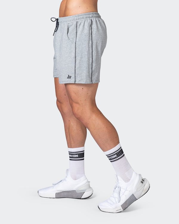 musclenation Shorts Classic Squat Shorts - Grey Marl