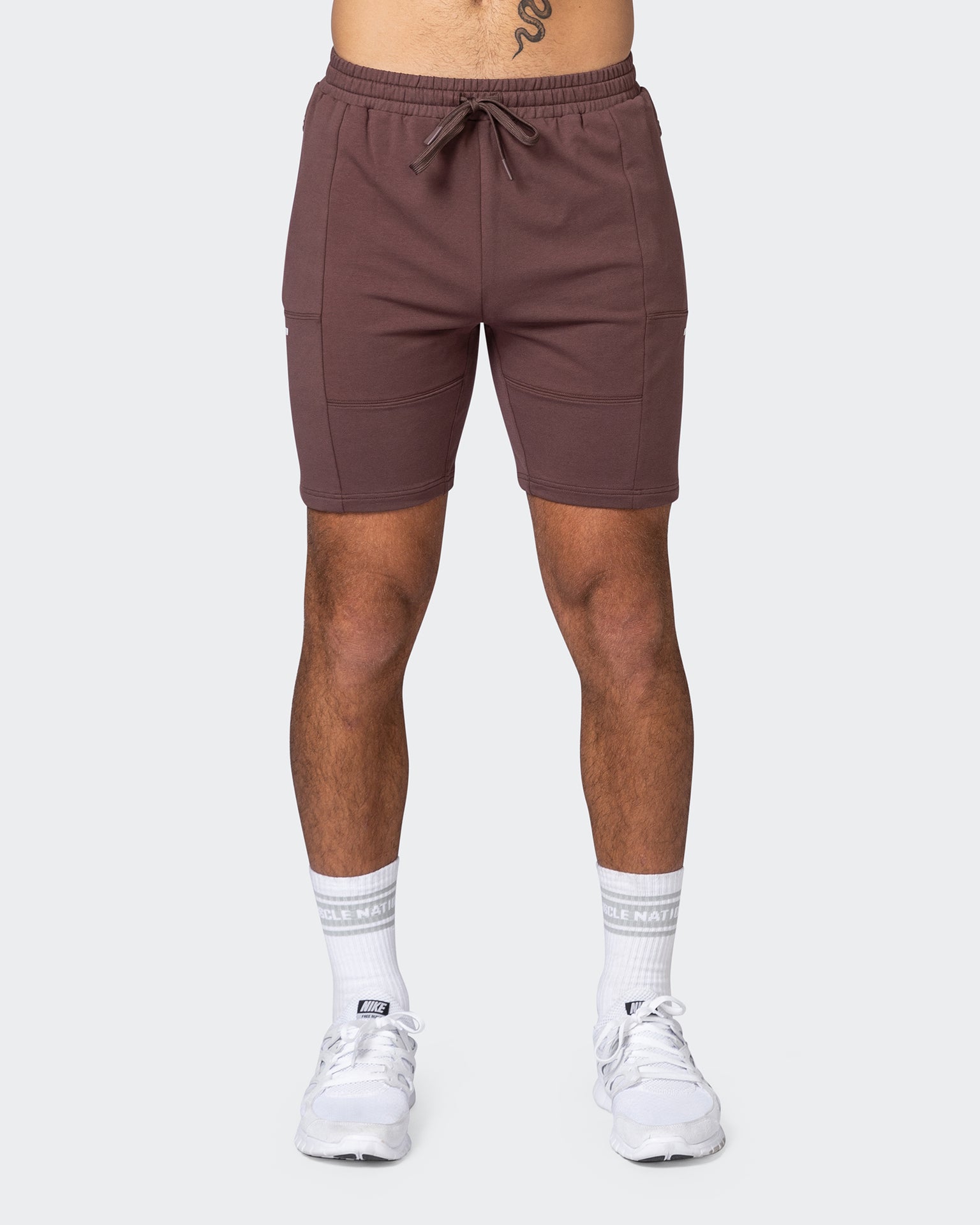 musclenation Shorts Combine Tapered Shorts - Hickory